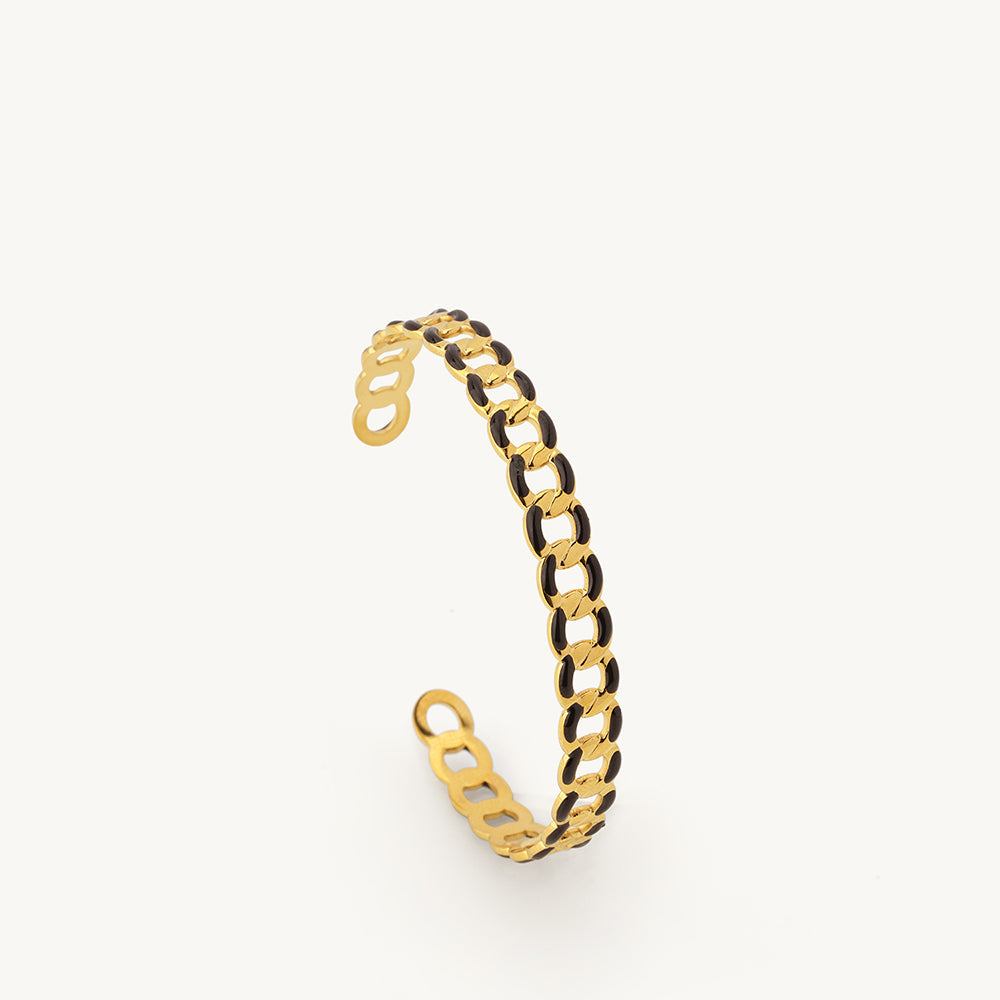 Radiant Link Cuff Bracelet