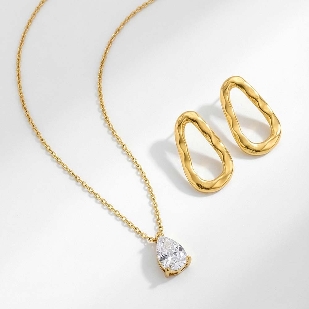 Crystal Flow Jewellery Set