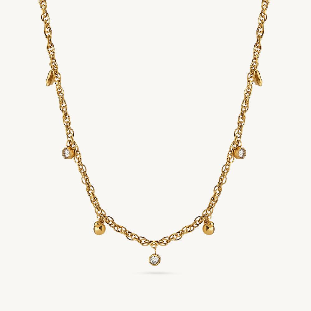 Mini Charm Chain Necklace