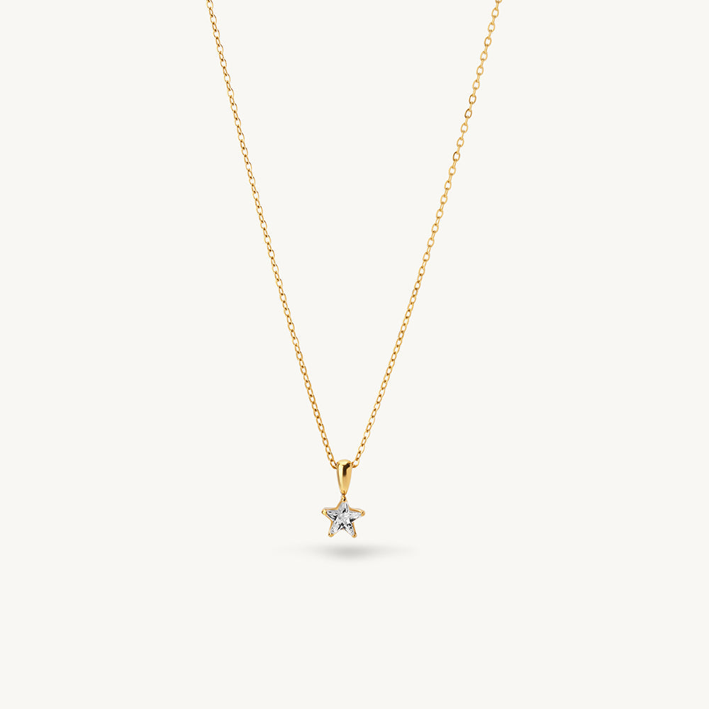 Mini Star Charm Pendant Necklace