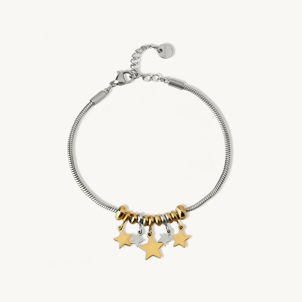 Dangling Star Charm Bracelet