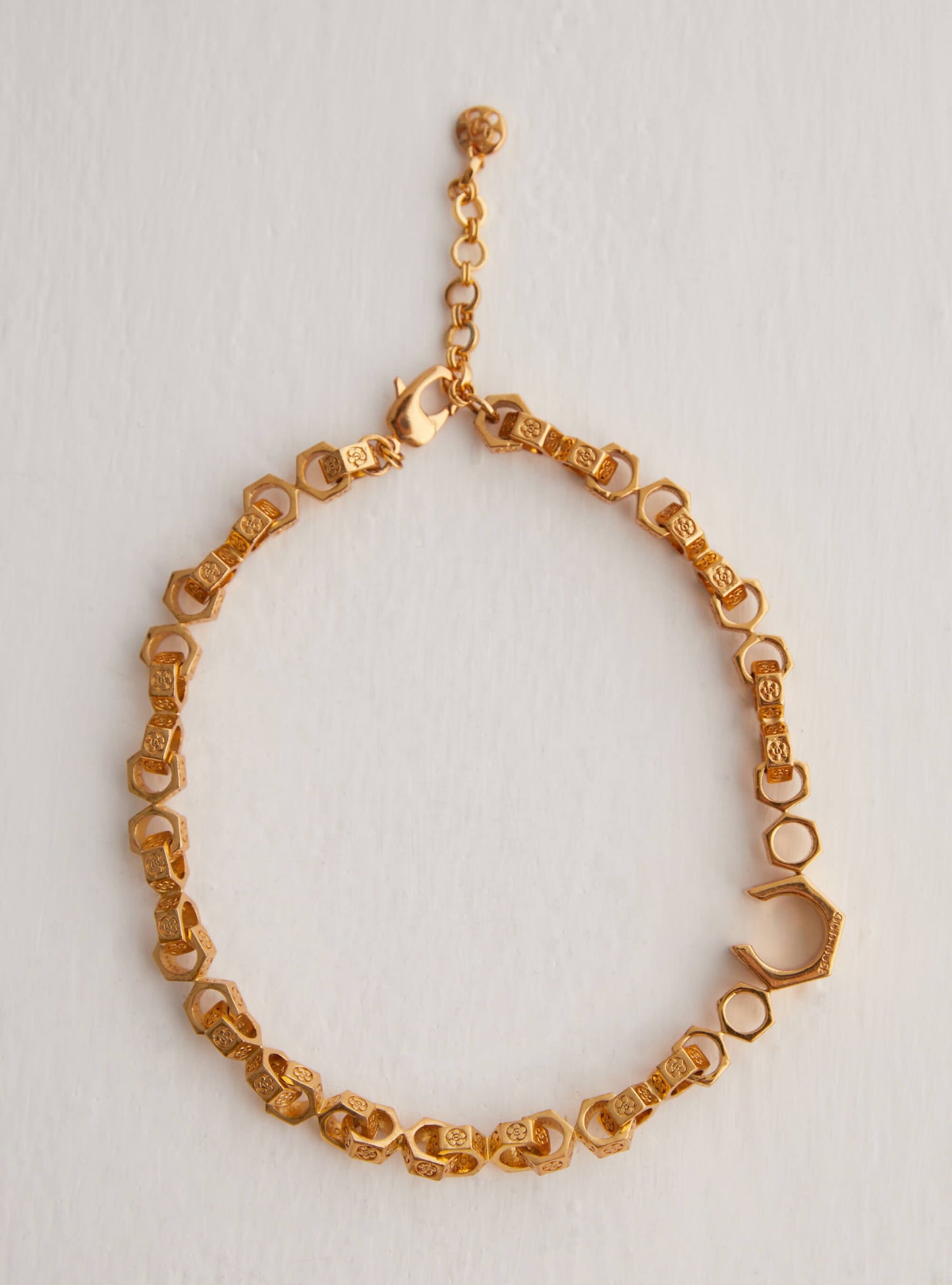 OH Poppi Bolt Link Necklace