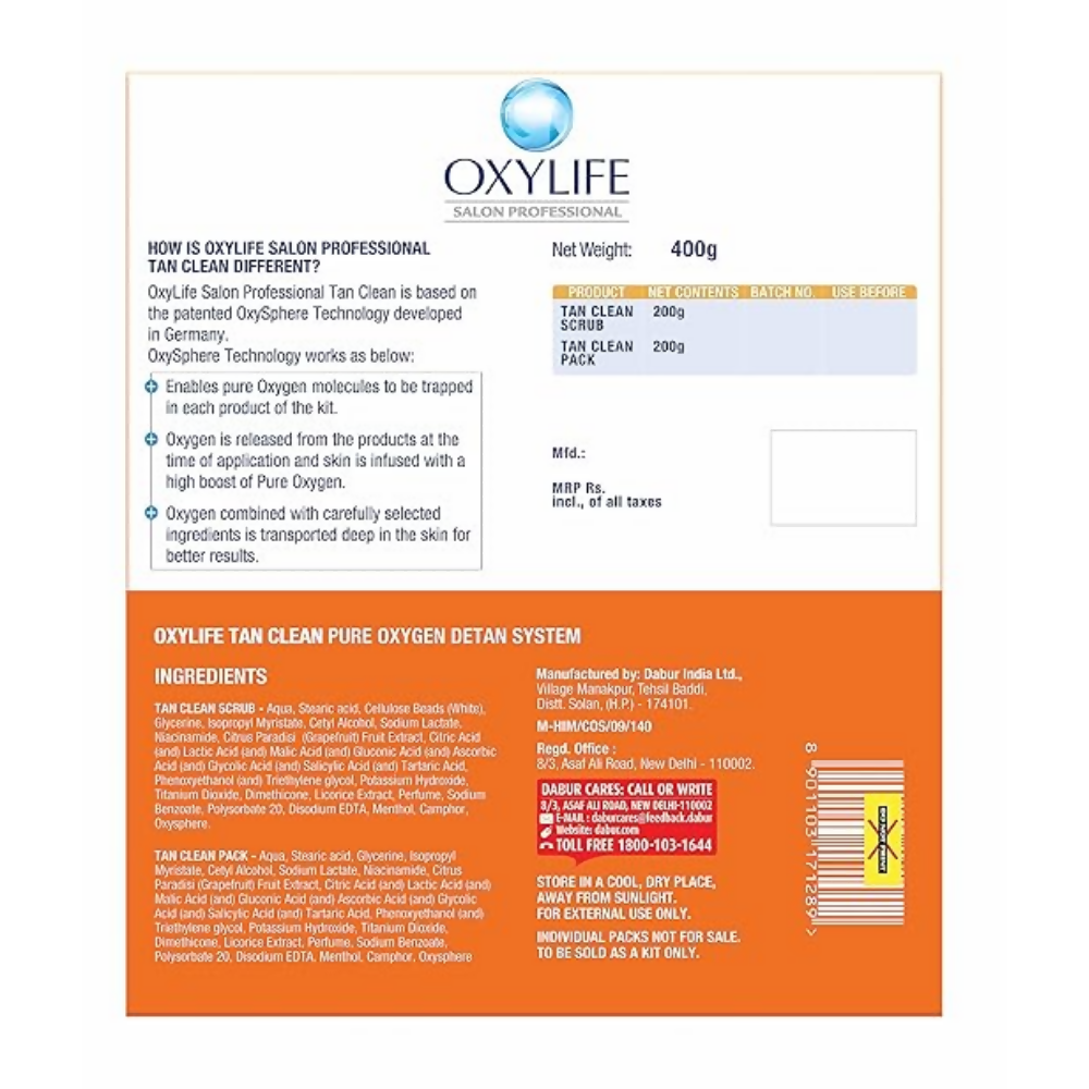 Oxylife Tan Clear Kit