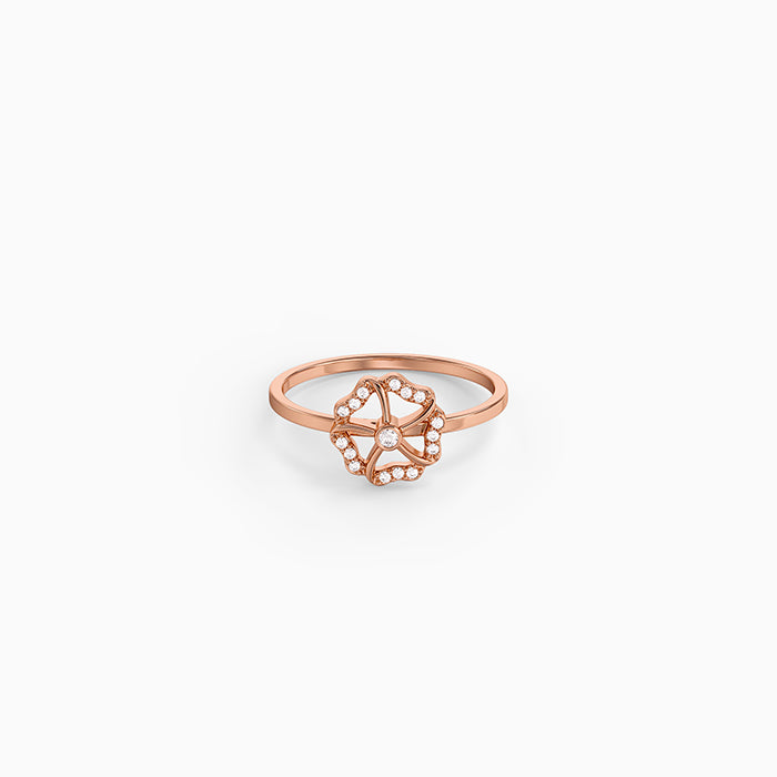 Rose Gold Maelis Ring (Size 12)