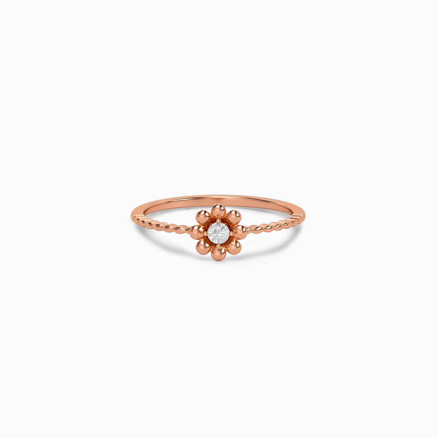 Rose Gold Blossira Ring