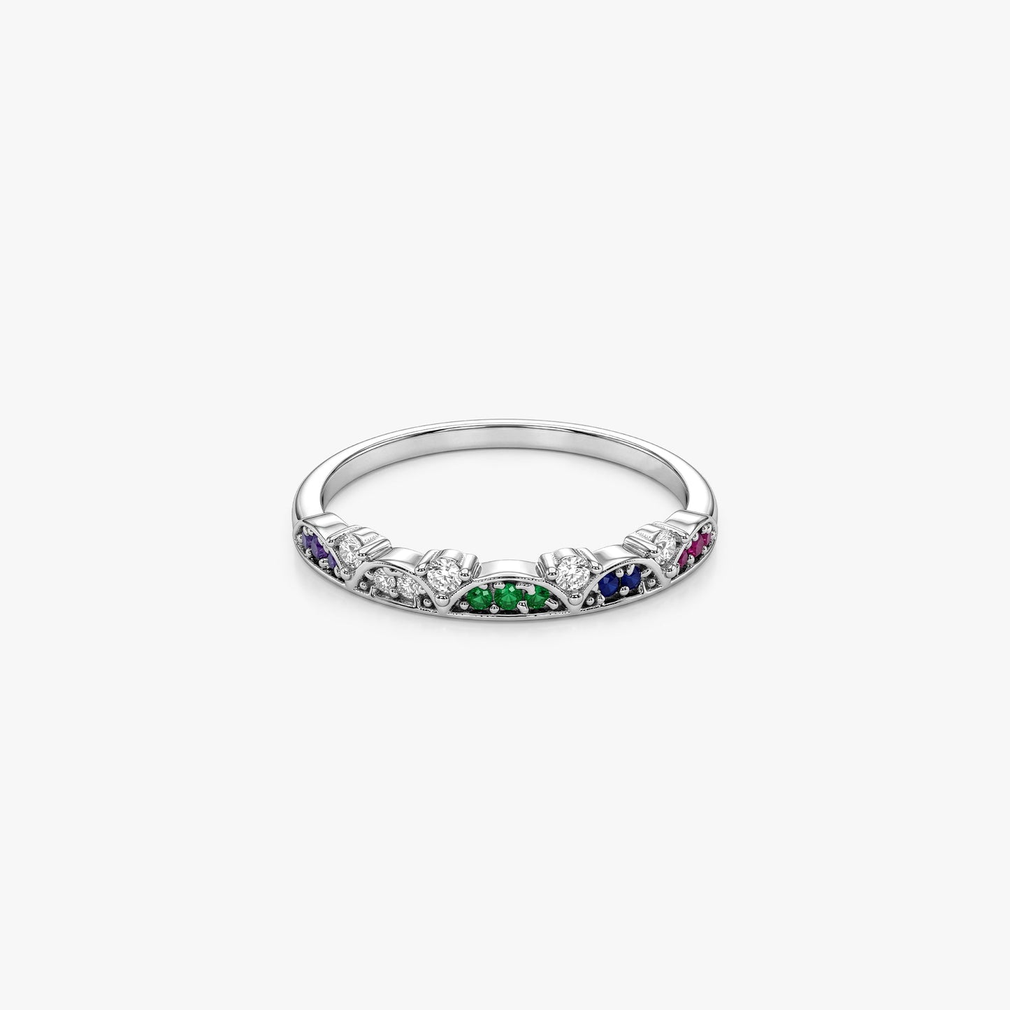 Silver Coralia Ring (Size 12)
