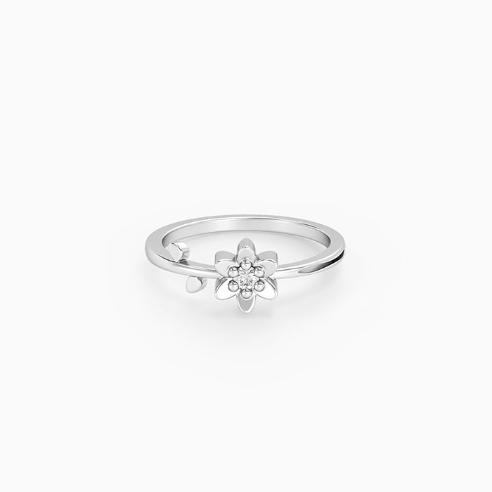 Silver Florayne Ring (Size 12)
