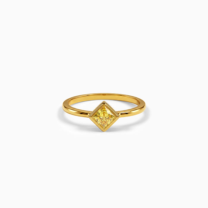 Golden Aura Frame Ring (Size 12)