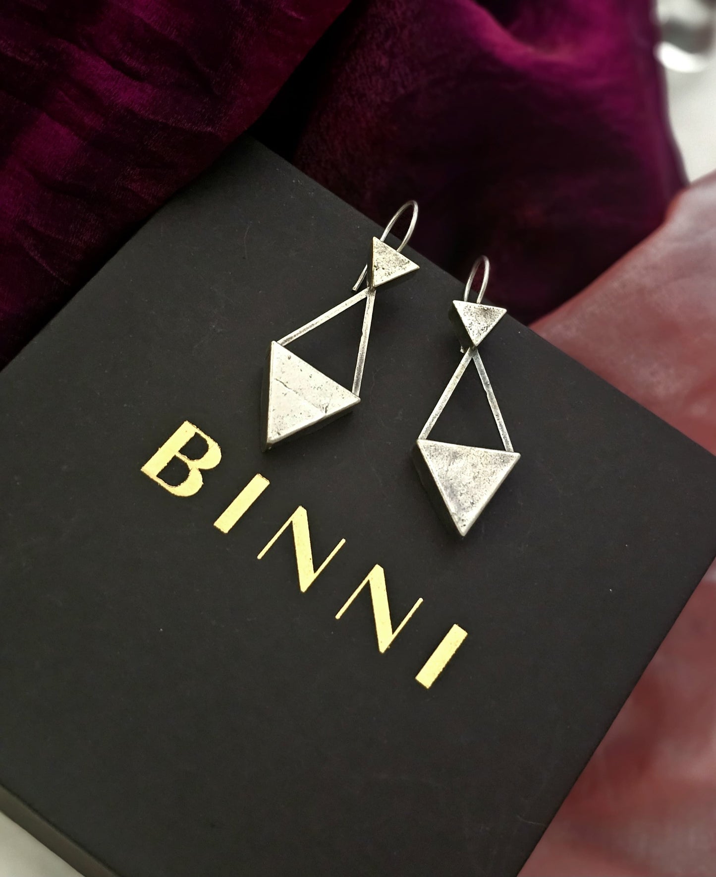 Geometric Drop Earrings