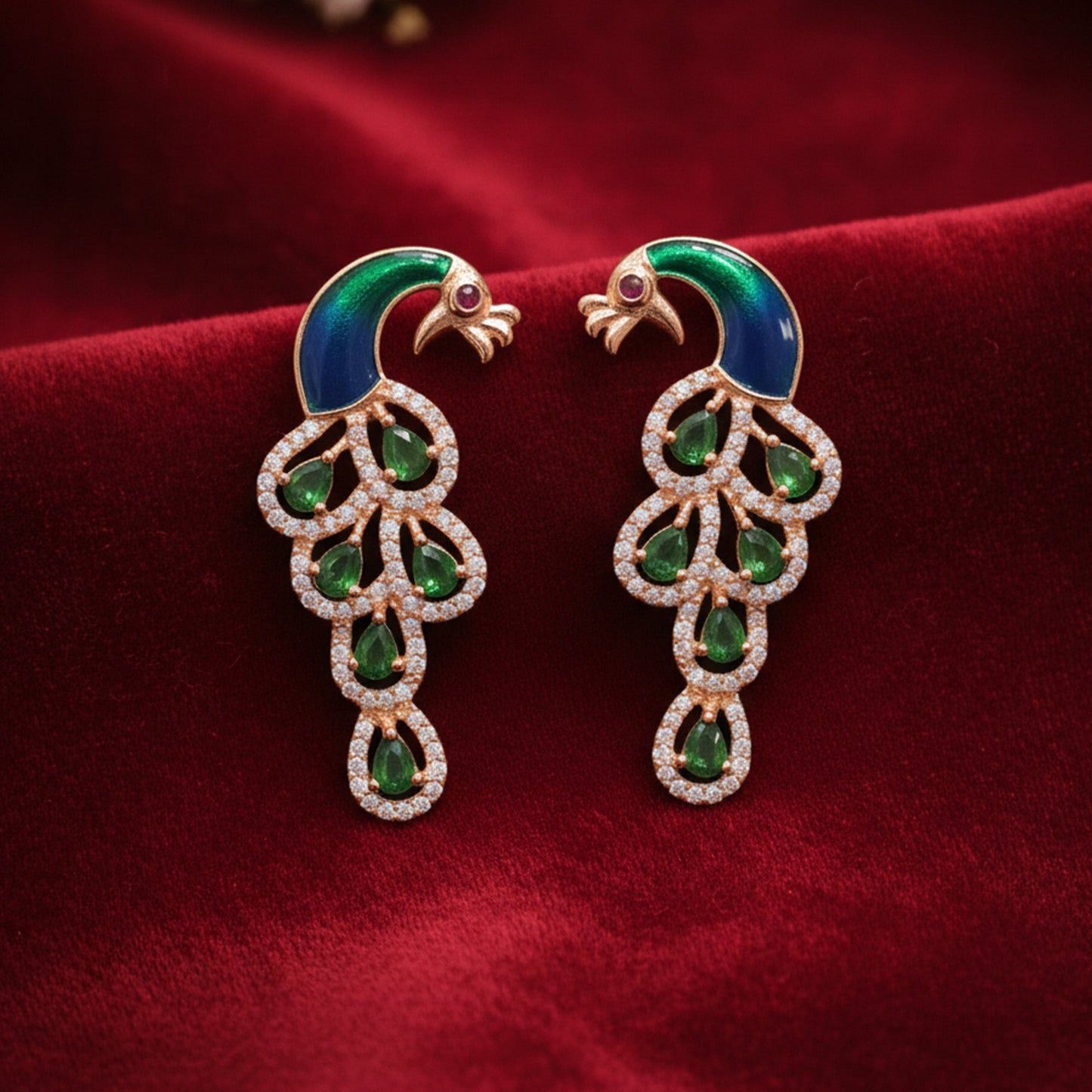 Swarnika β Morbagh Green CZ Drops