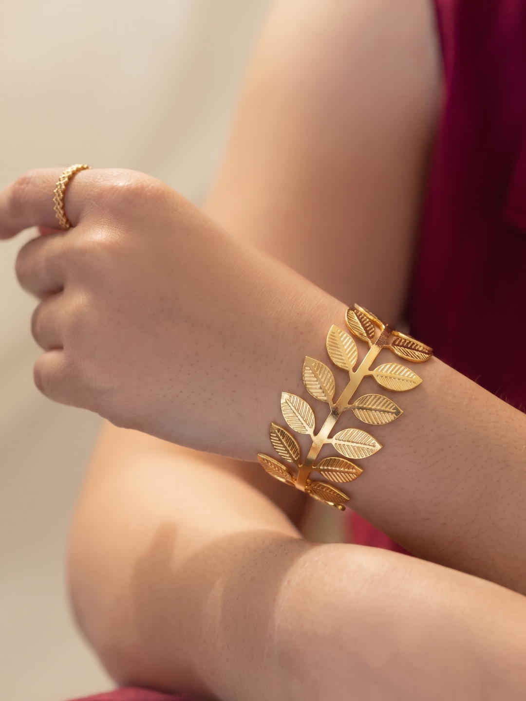Nature Leaf Bracelet