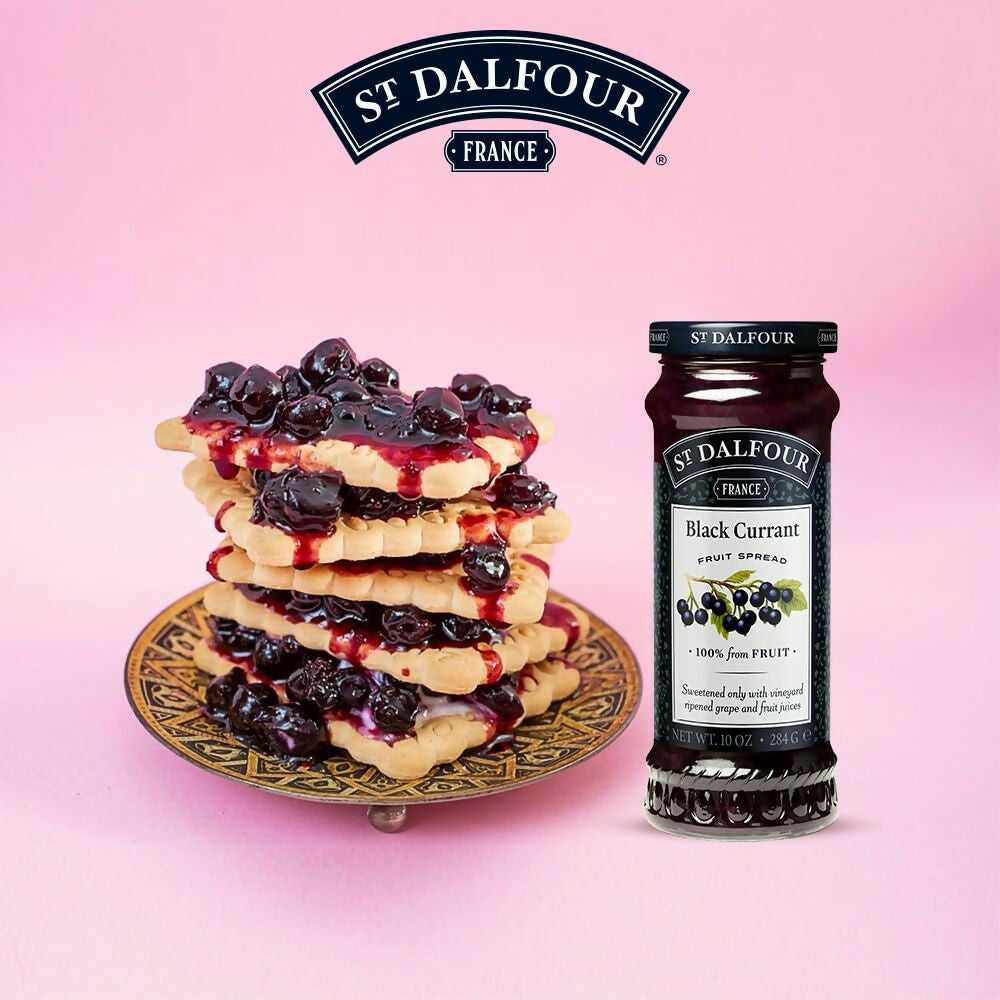 ST. DALFOUR Black Currant Fruit Spread