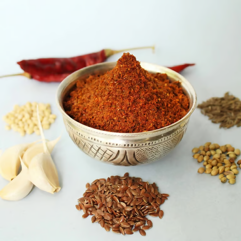 Tenali Ruchulu Flax Seeds Karam