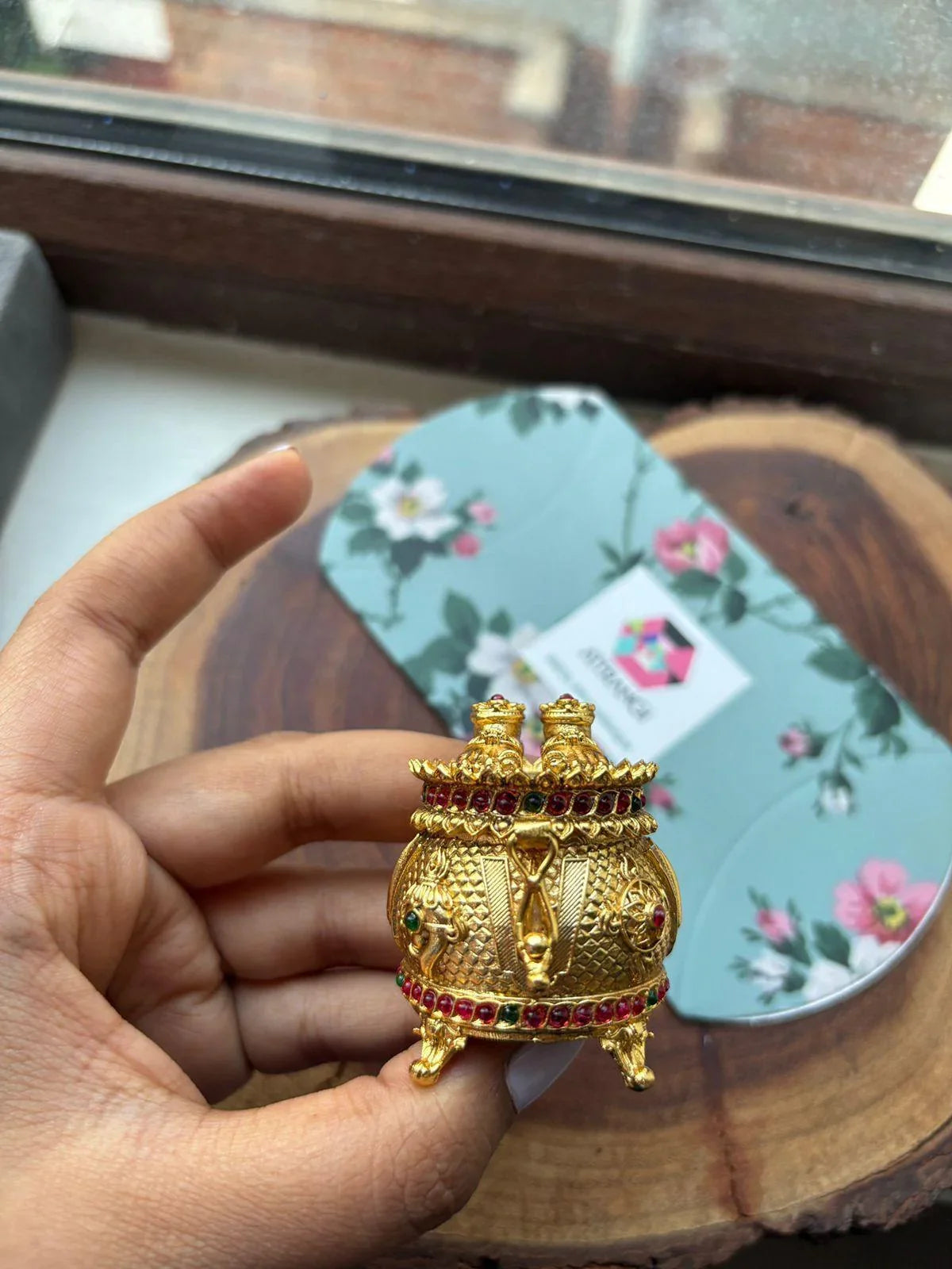 Charan Paduka Ginni | Kumkum | Gift Box