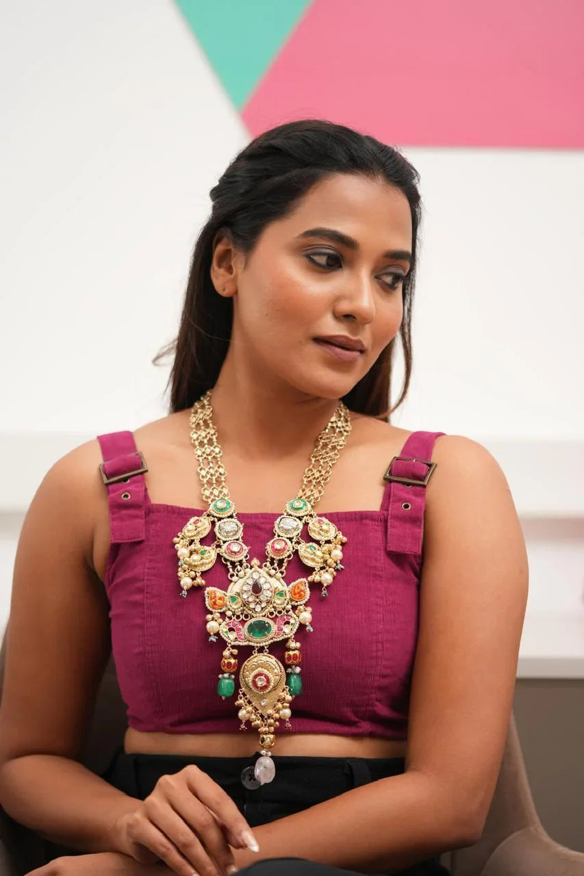 Jhamkudi Long Banjaran Tribal Necklace | Banjaran Collection