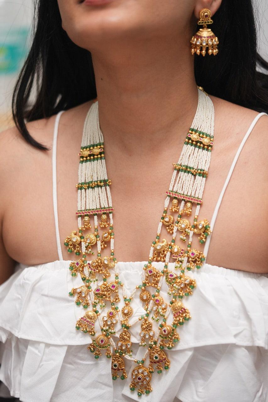 Sone Pe Suhaga 3 Layered Rani Haar | Teenladi