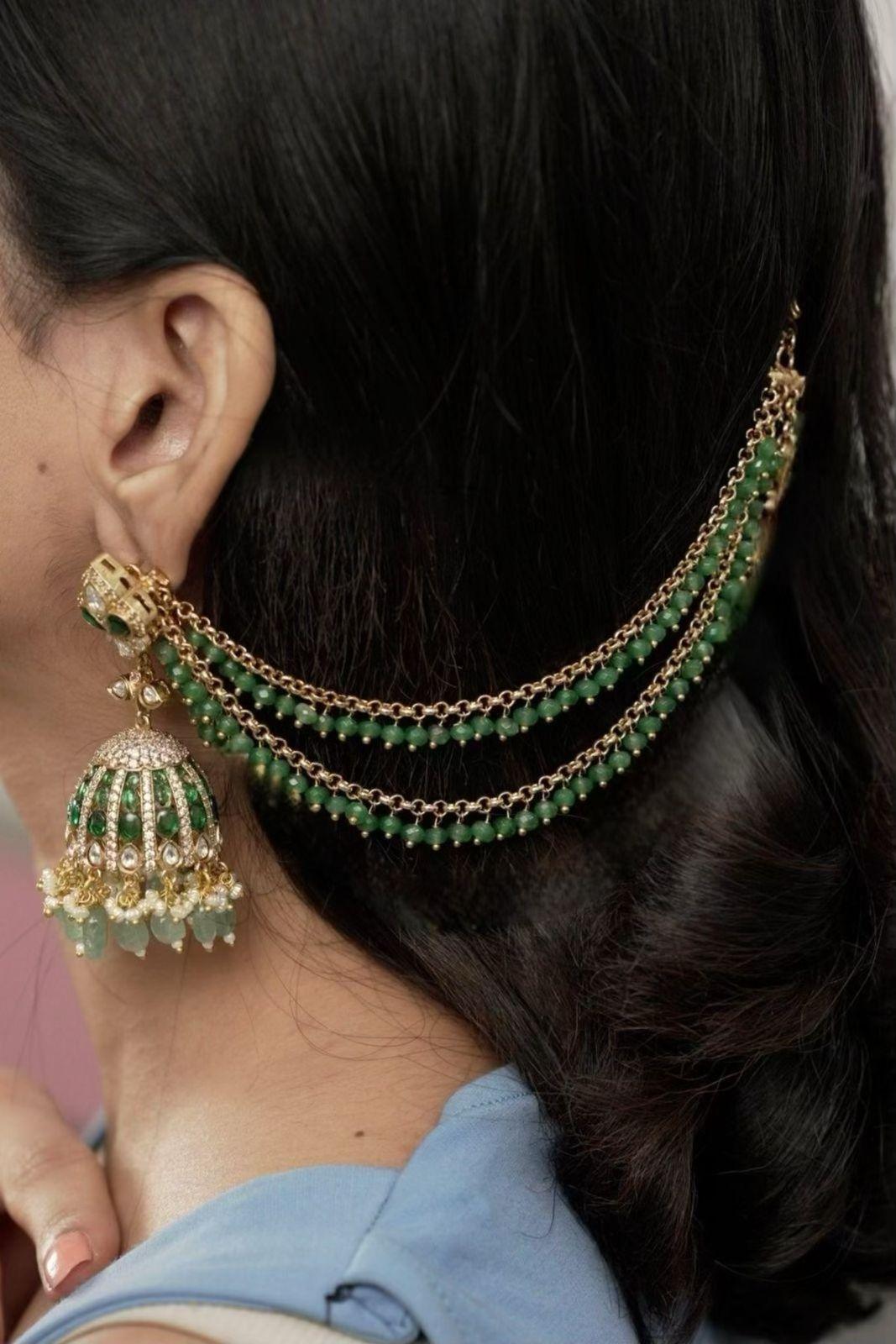 Minty 2 Layered Gold Mattel | Hair Chain
