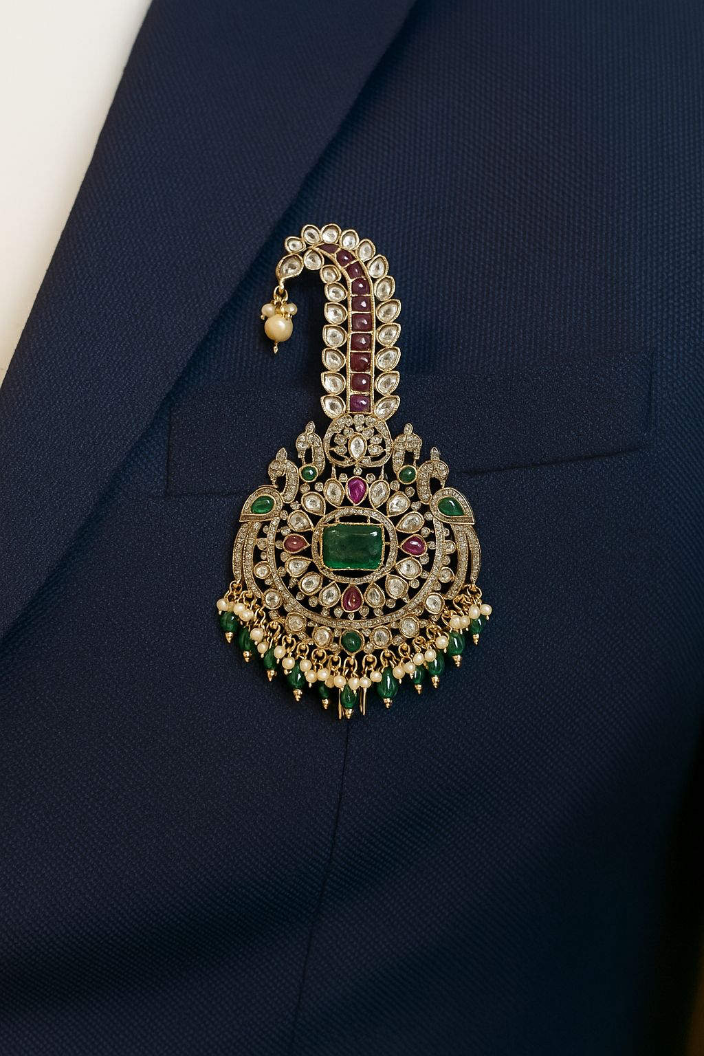 Sharma Big Oversized Kalangi | Brooch