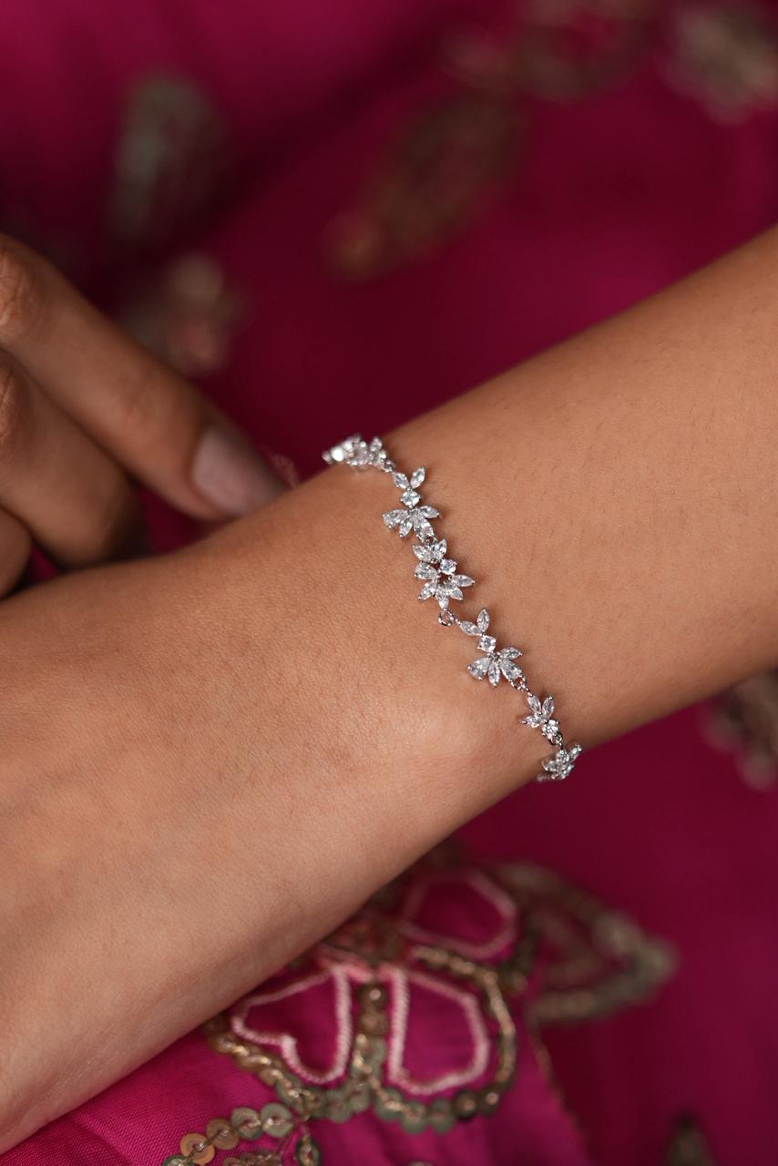 Claire Delicate Diamond Tennis Bracelet