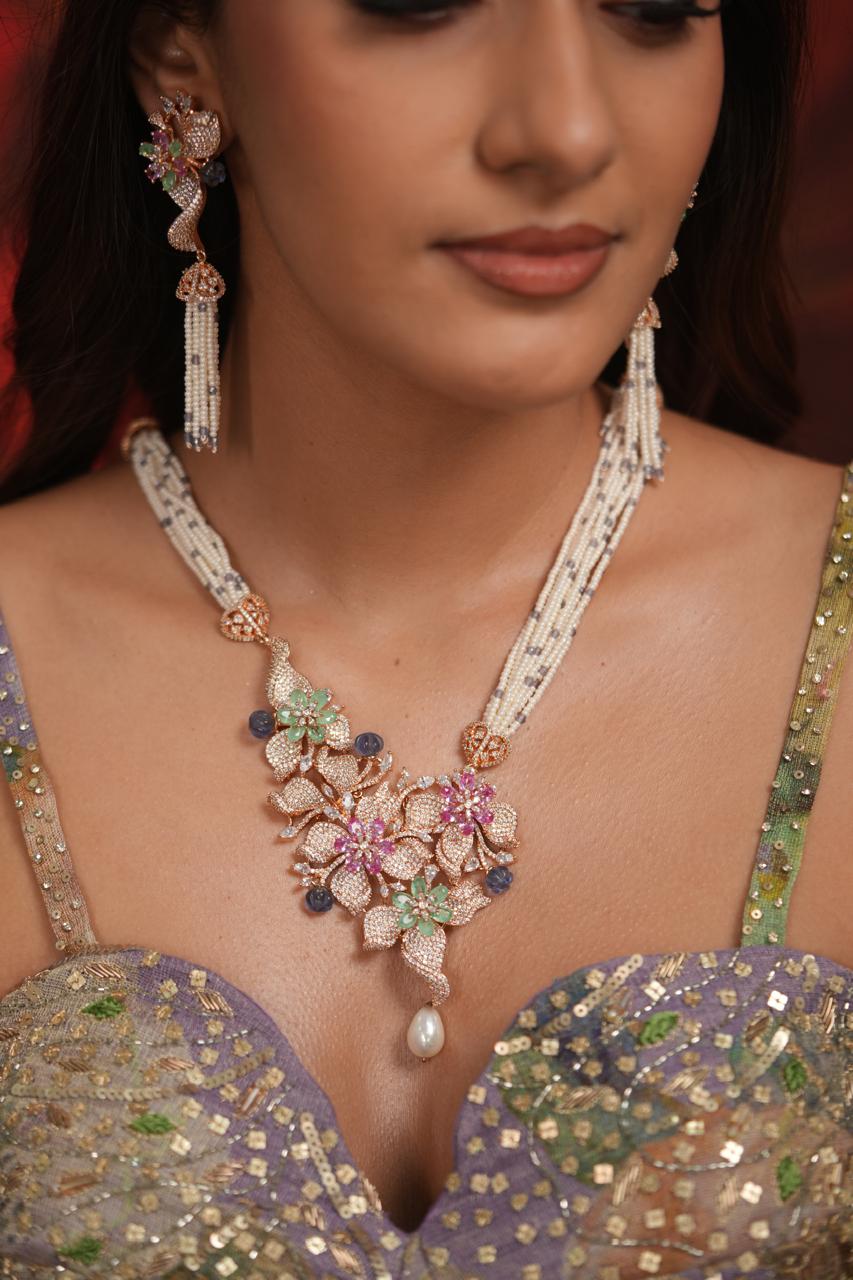 Rosevine Tassel Diamond Pastel Set | Enchanted Garden