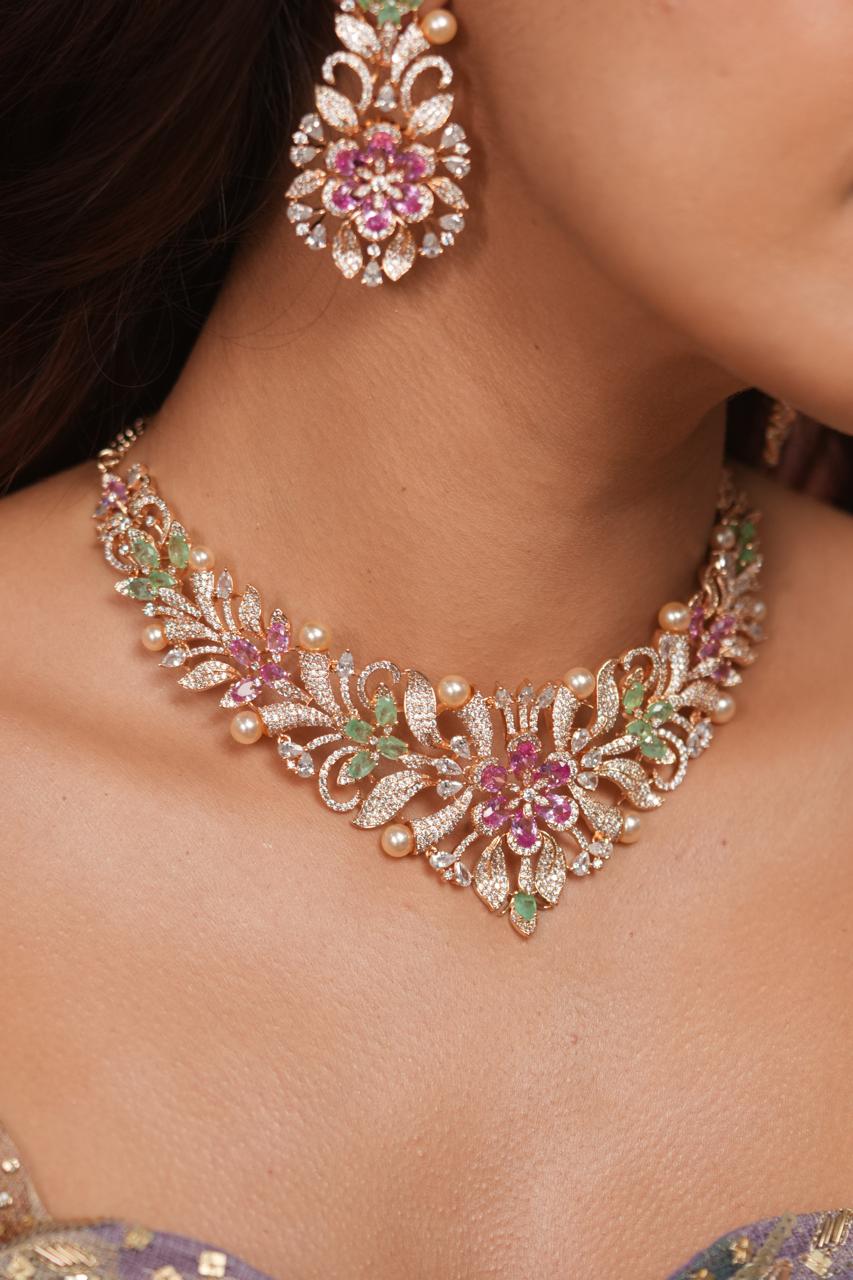 Floral Majesty Diamond Pastel Set | Enchanted Garden
