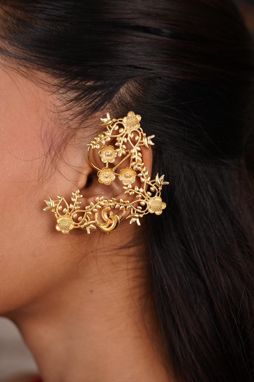 Floral Goddess Western Designer Earcuff
