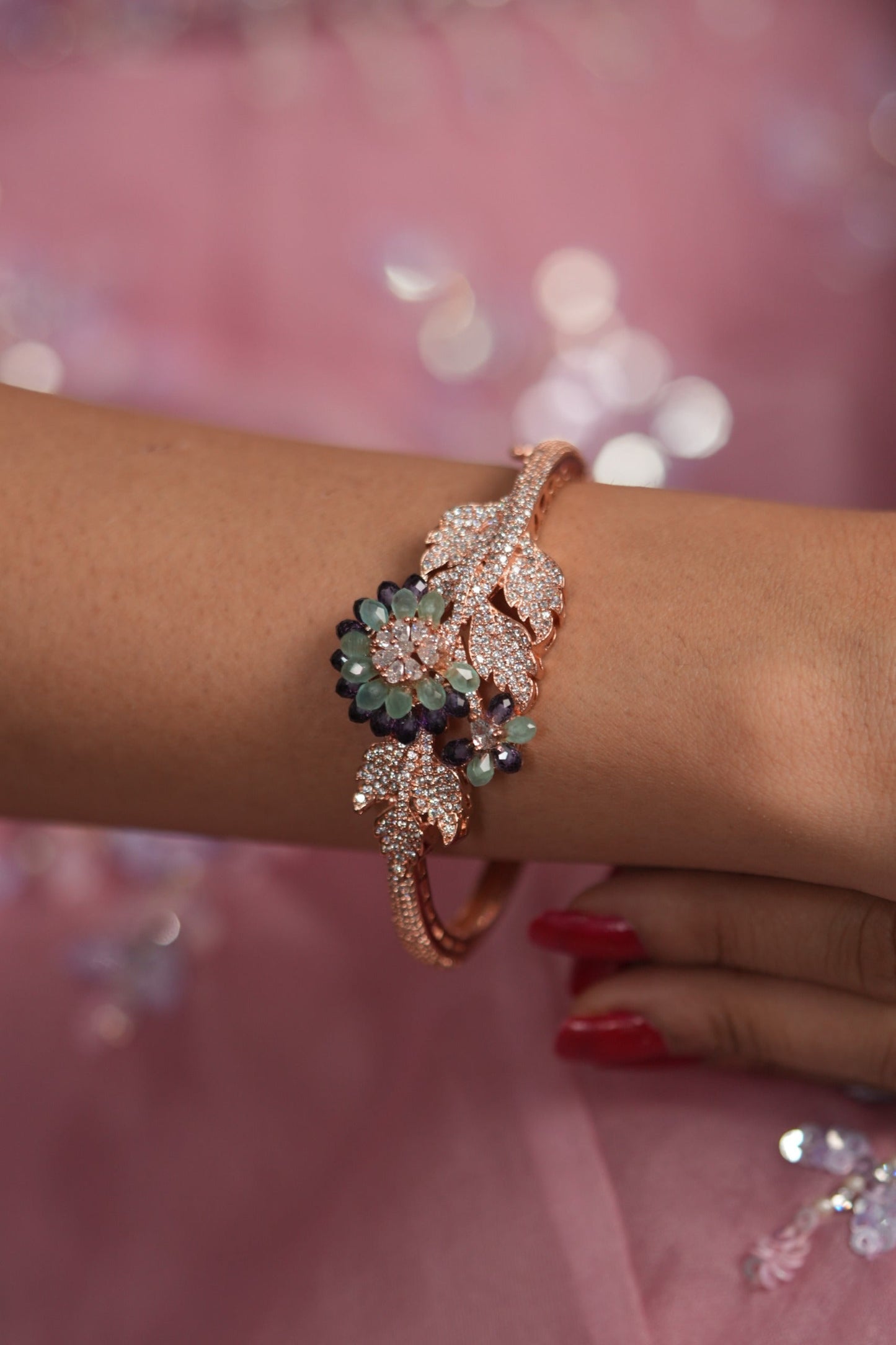 Mireya Pastel Beaded Diamond Bracelet | LaLa Land 2.0