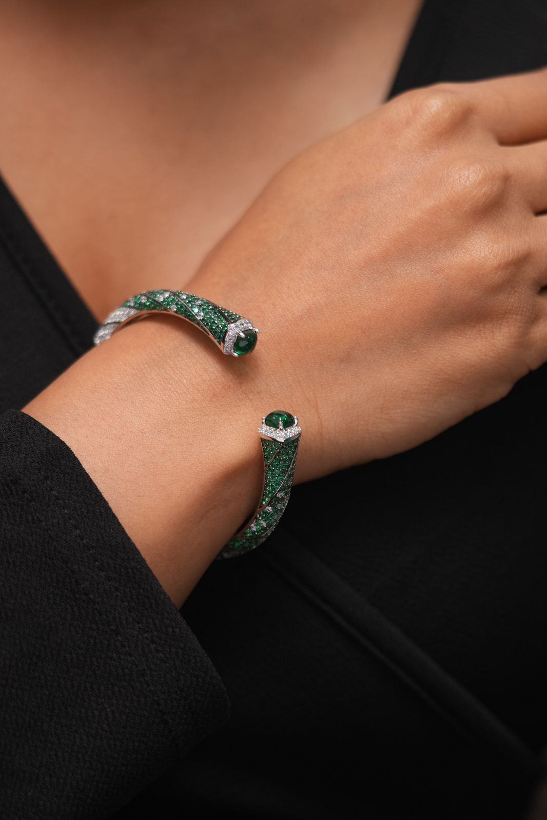 Dressing Lola Coloured Stone Diamond Kada