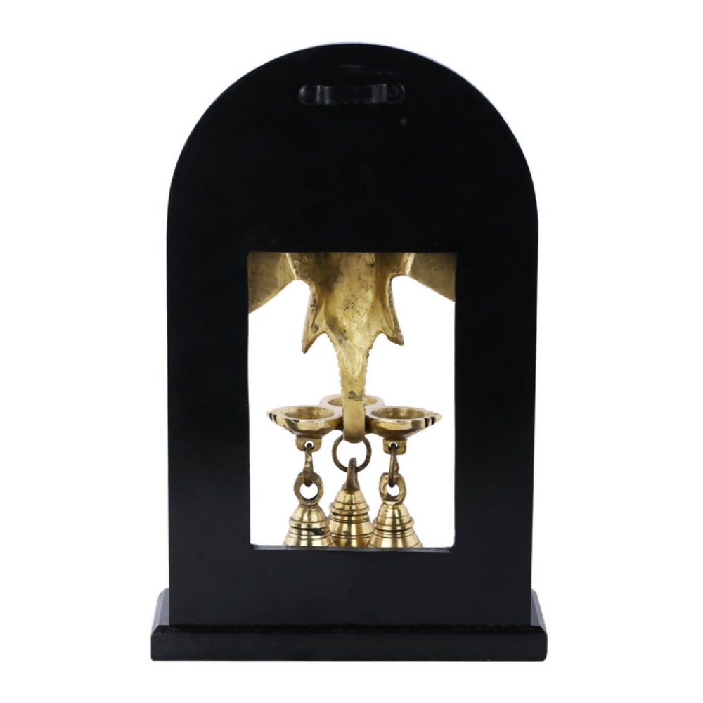 CraftVatika Handwork Ganesha Wall Hanging With Oil Lamp