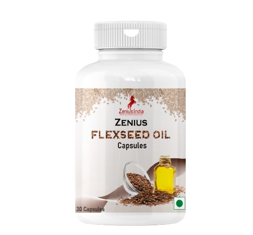 Zenius flaxseed Oil Capsules for Hair Growth