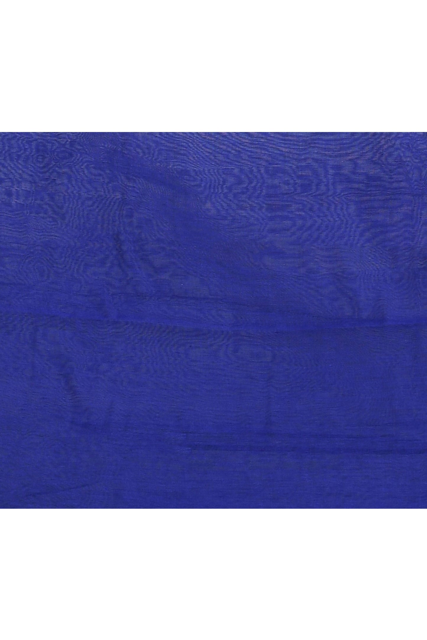 Piyari Fashion Women's Blue Embellished Cotton Blend Jamdani Saree