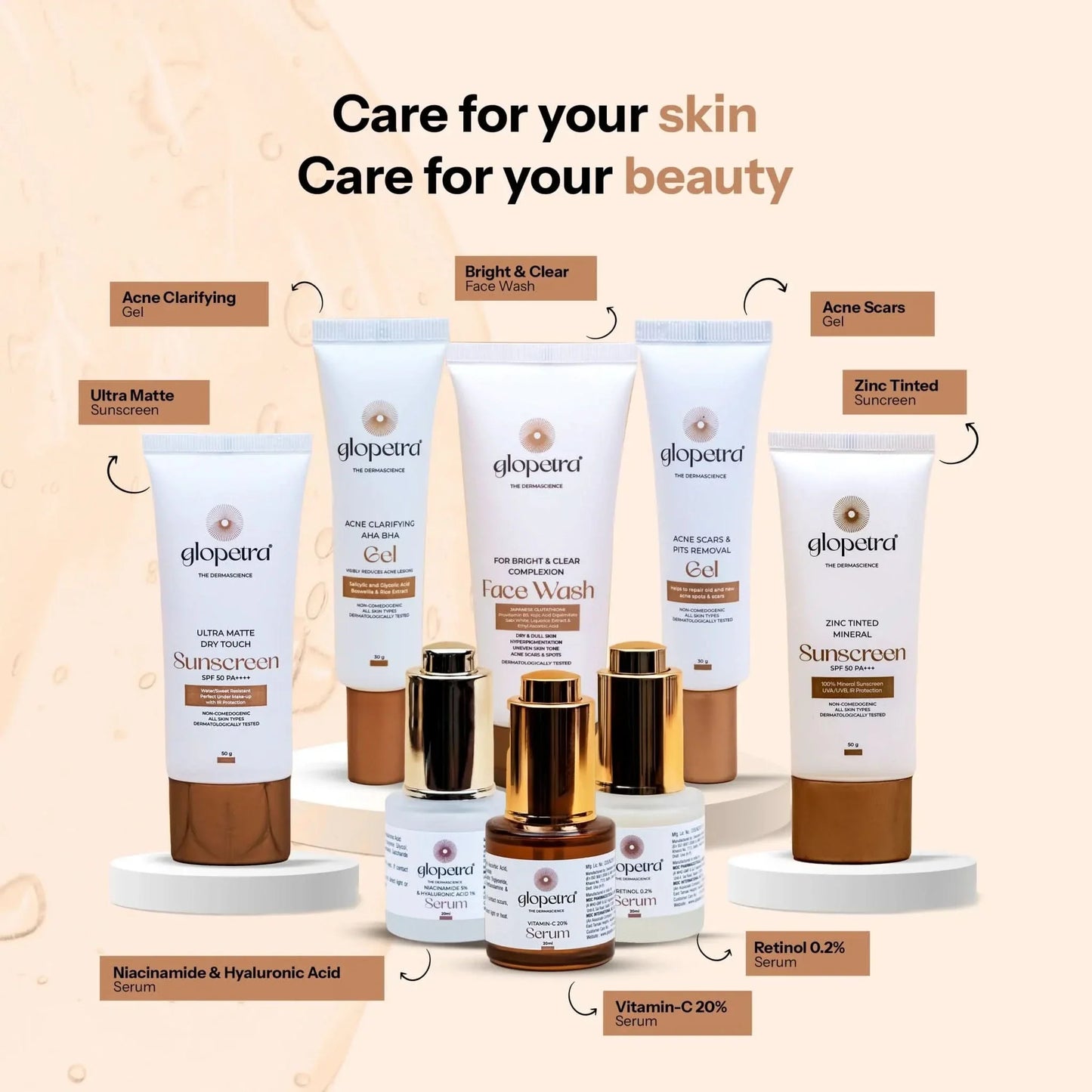 Glopetra Acne Clarifying Aha Bha Gel