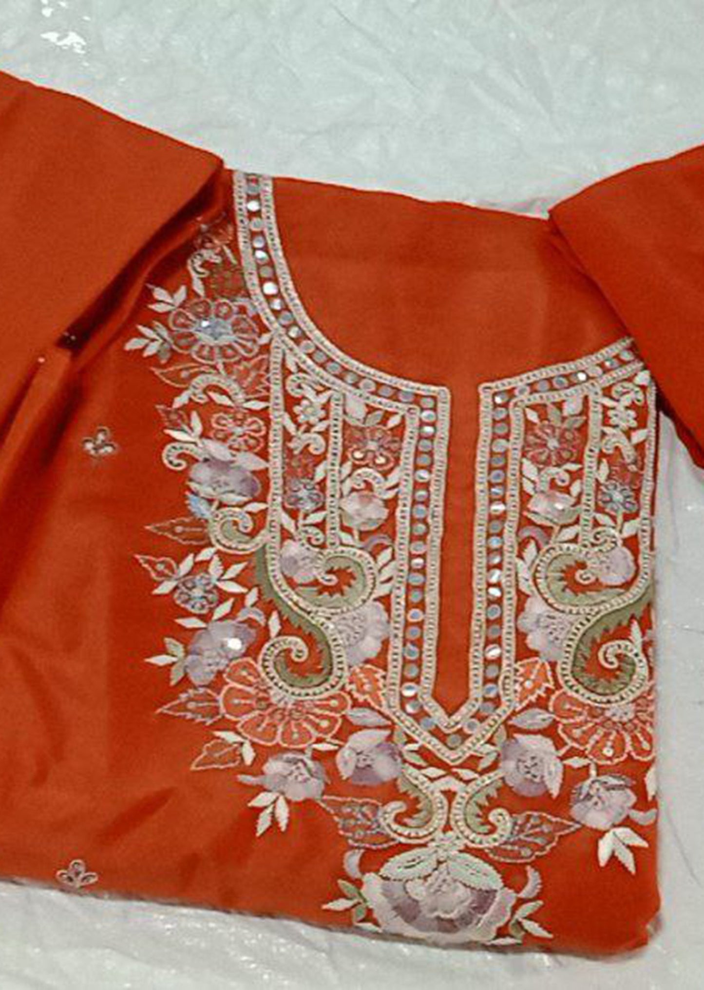 Amber Garden Grandeur Dress Material