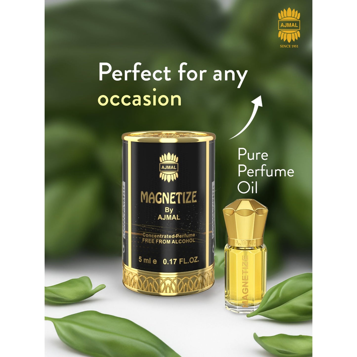 Ajmal India Magnetize Attar Concentrated Perfume For Him