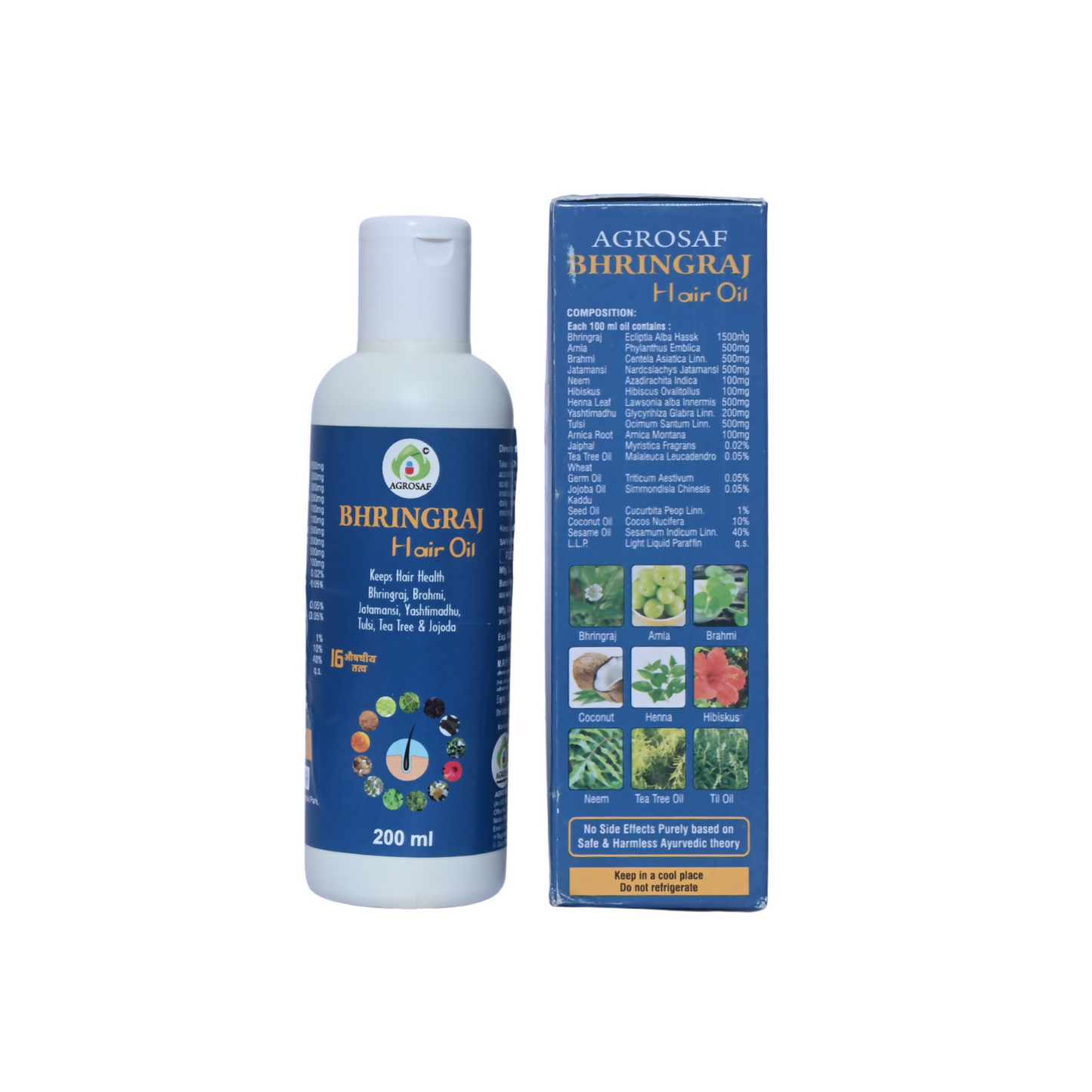 Agrosaf Bhringraj Hair Oil