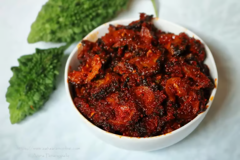Tenali Ruchulu Kakarakaya Pickle