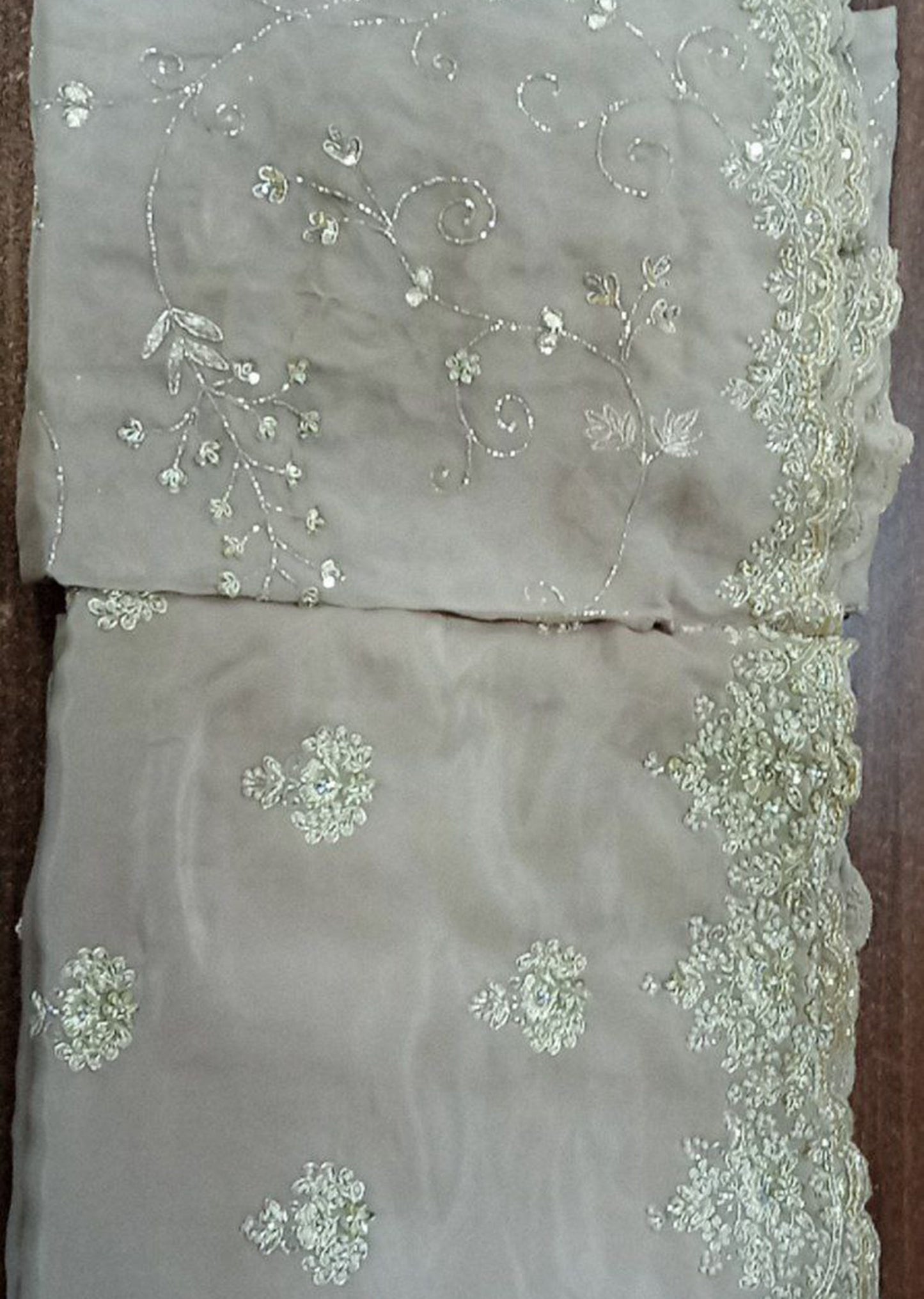 Beige Mist Dress Material