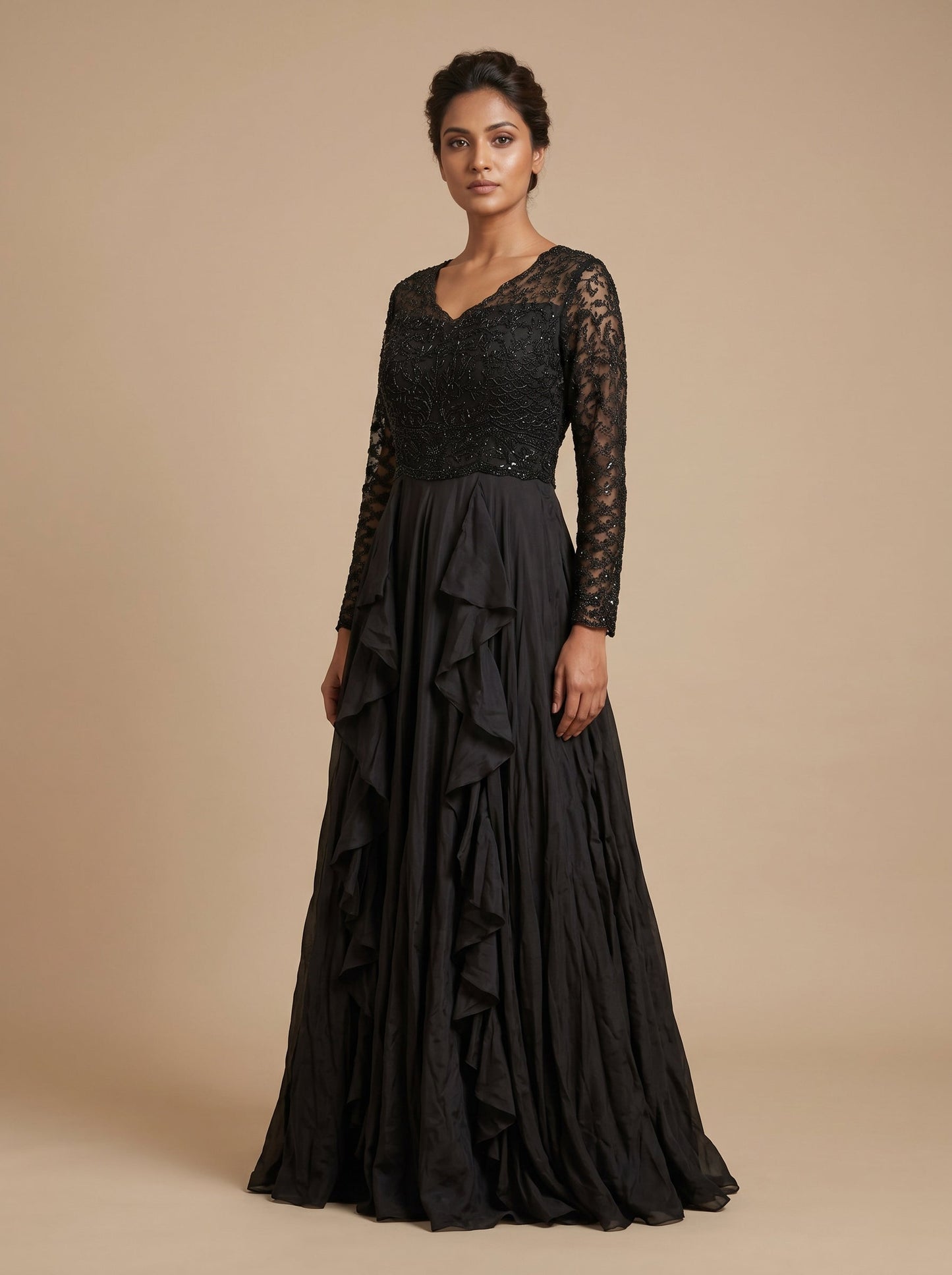 Black Sculpt Indogown