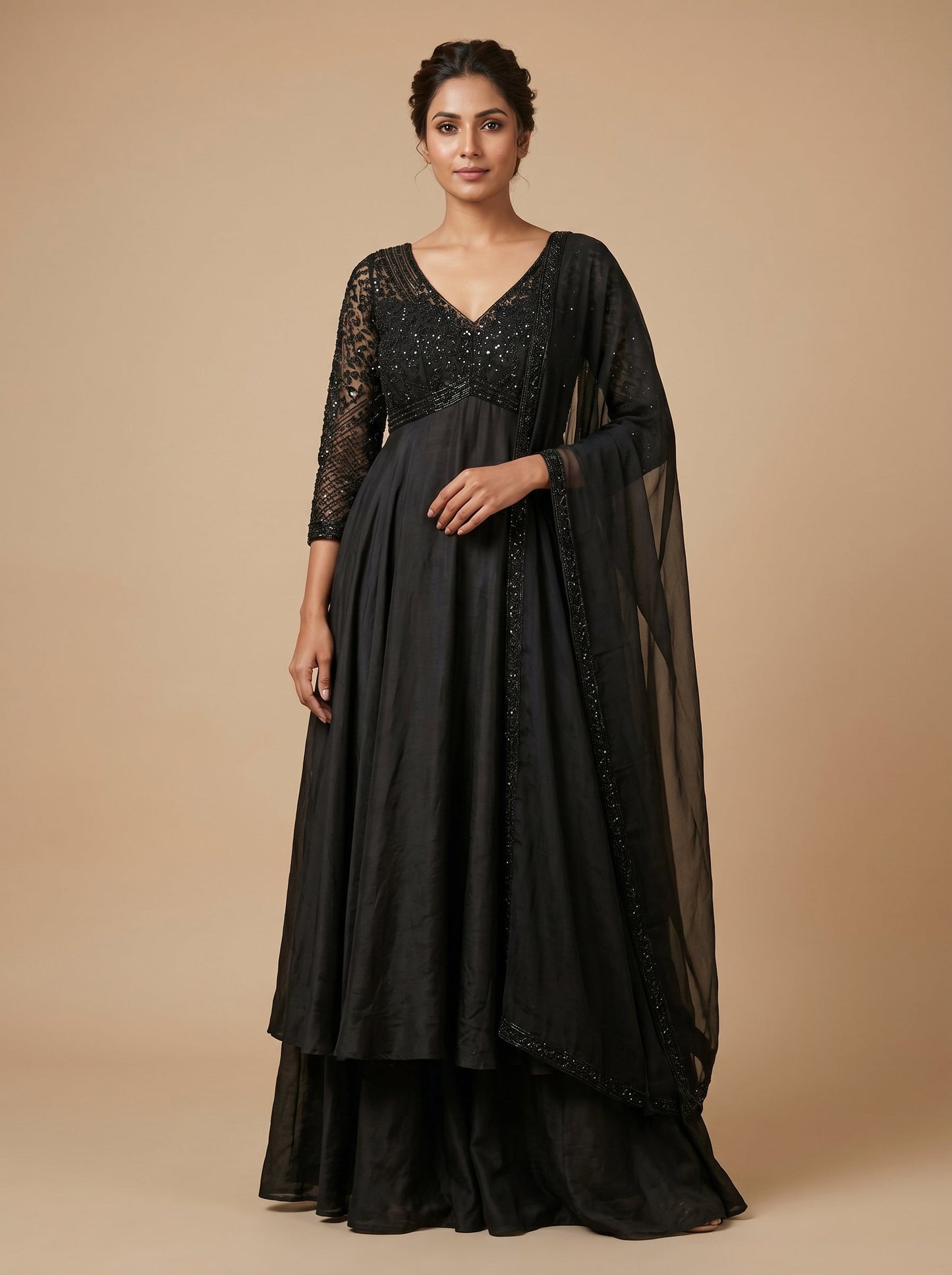 Black Wave Indogown