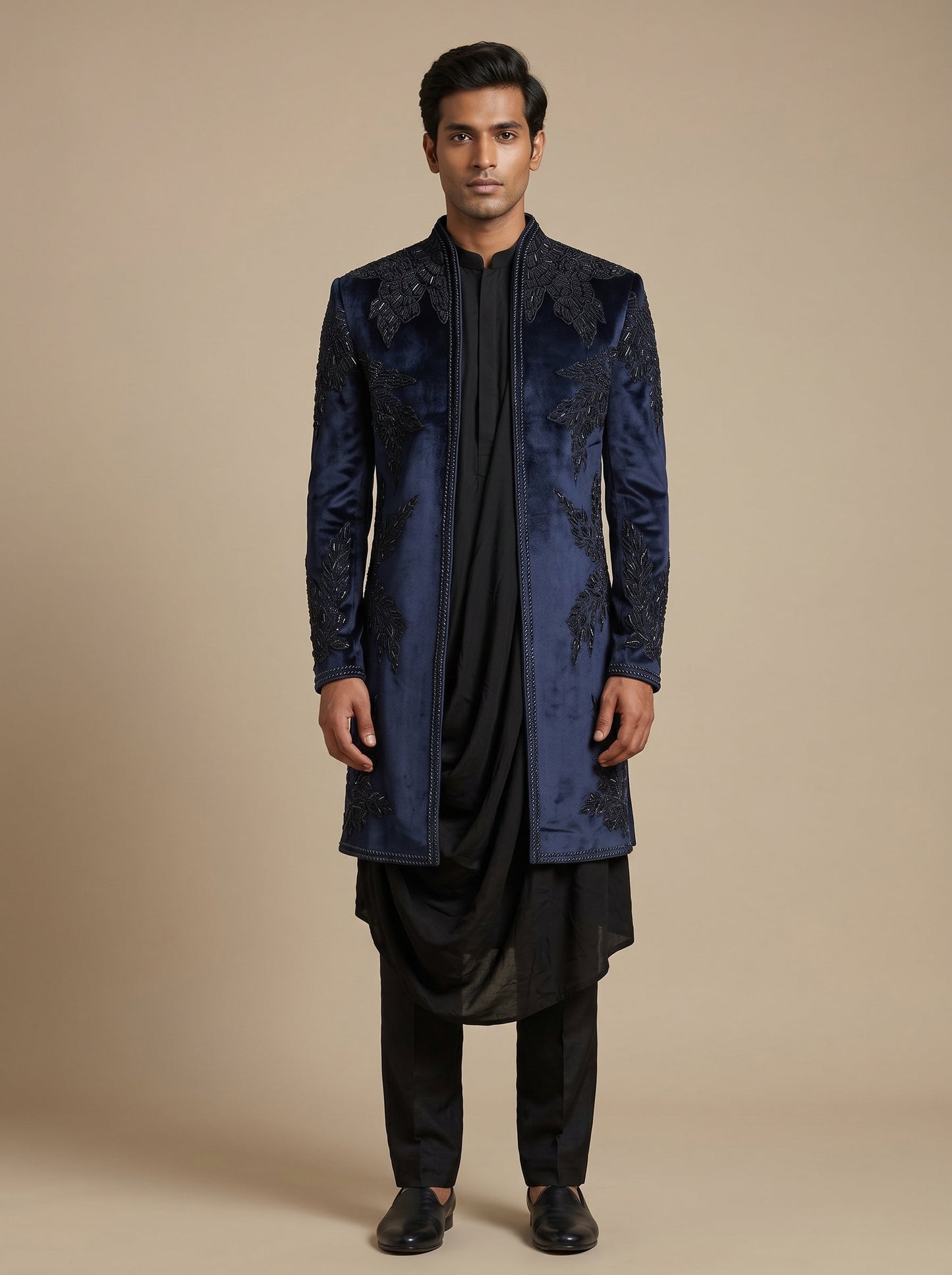 Blue Stylish Indowestern