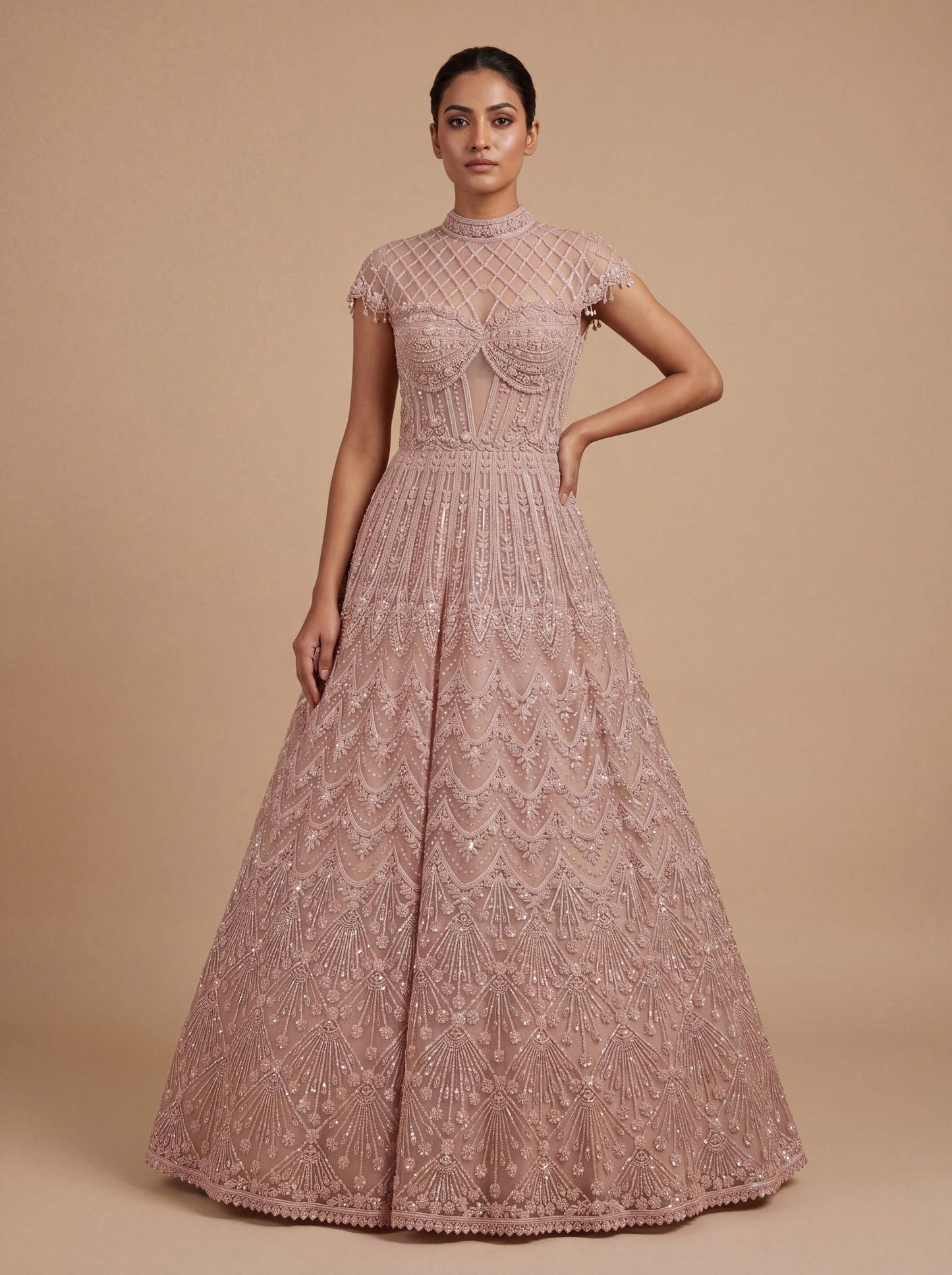 Blush Pink Glow Gown