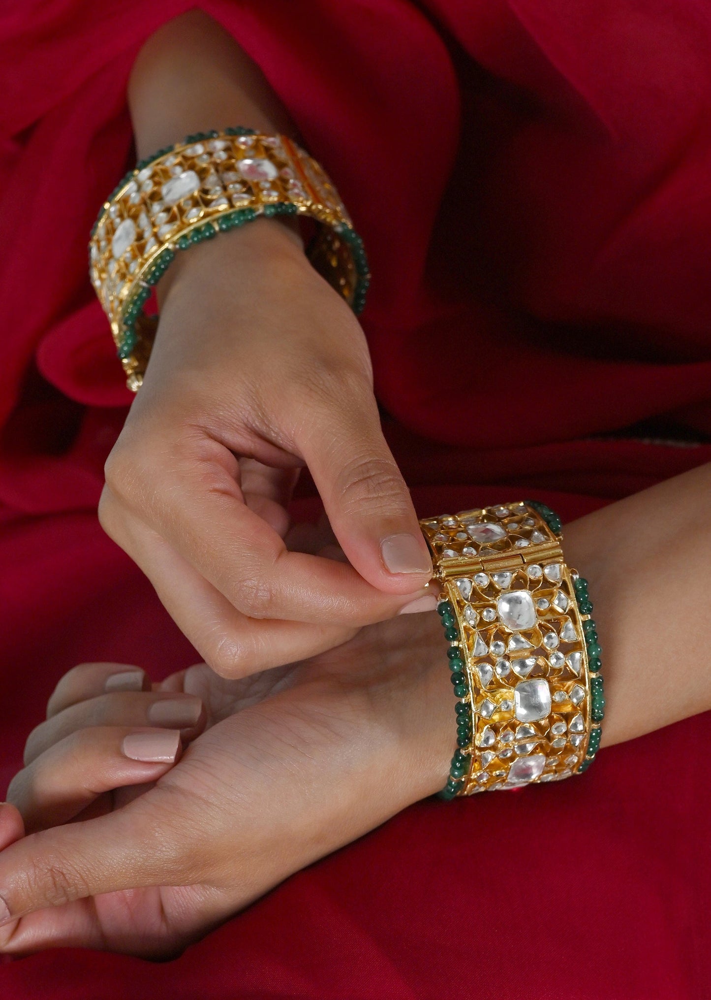 Bridal Kundan Bangles