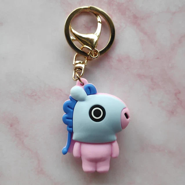 BTS BT21 Mang Keychain | Kpop Keychain | Silicone 3D |