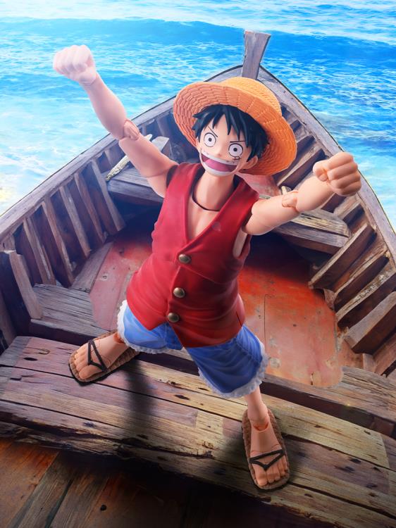 Bandai S.H.Figuarts: One Piece – Monkey D. Luffy (Romance Dawn) Action Figure
