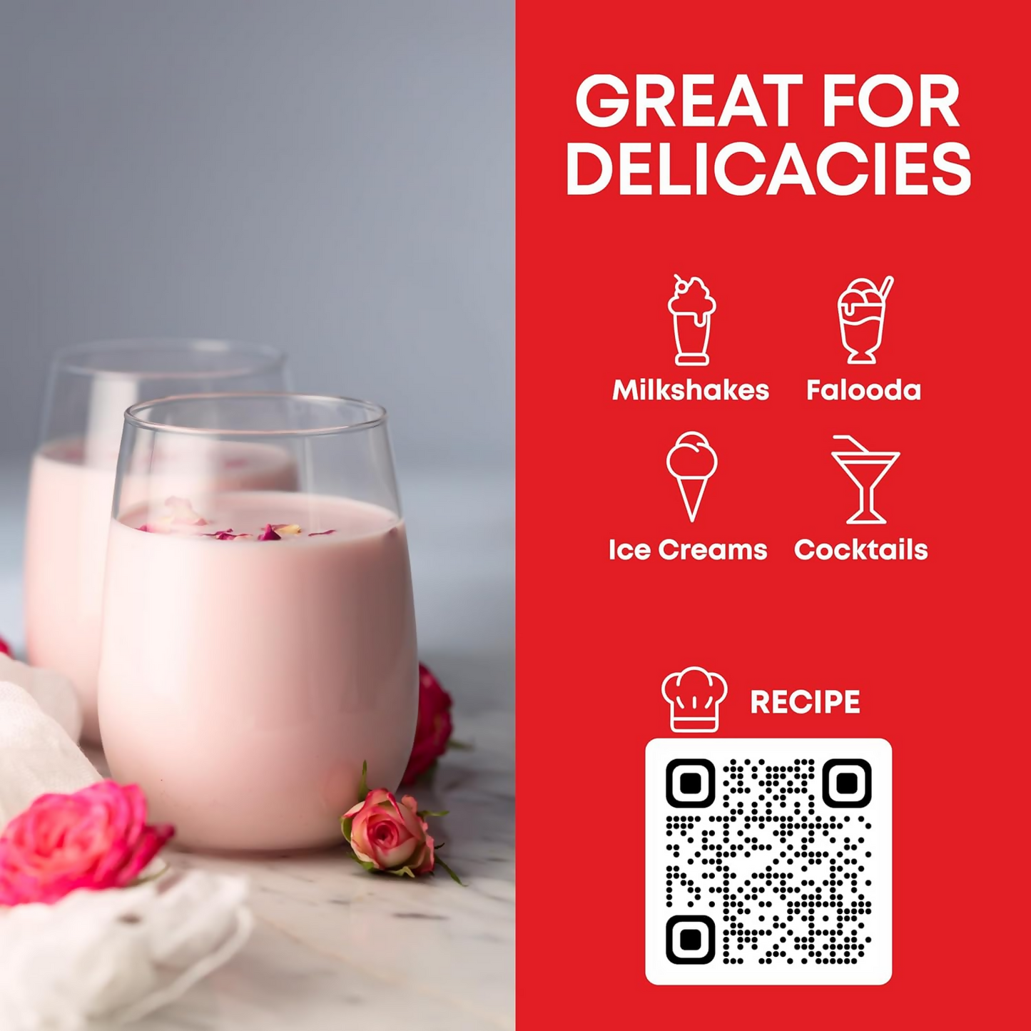 Mapro Rose Sharbat Gluten Free