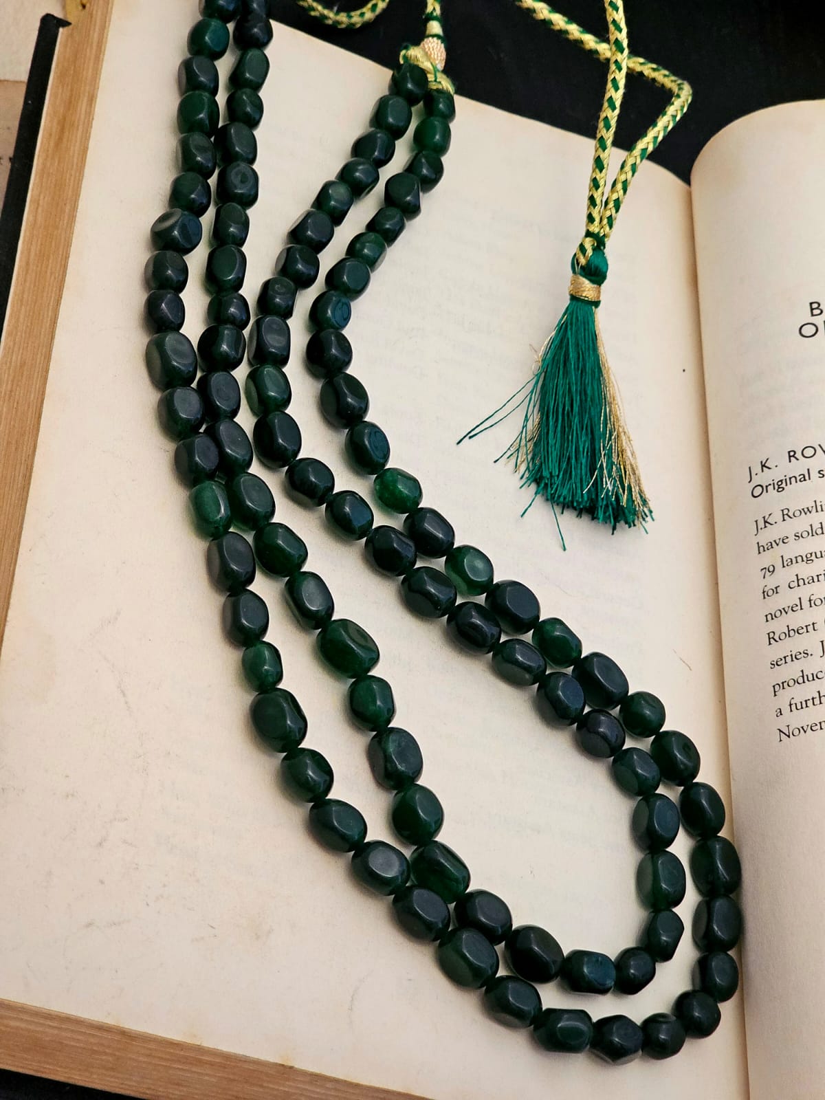 Eden Double Layered Kundan Beads Necklace