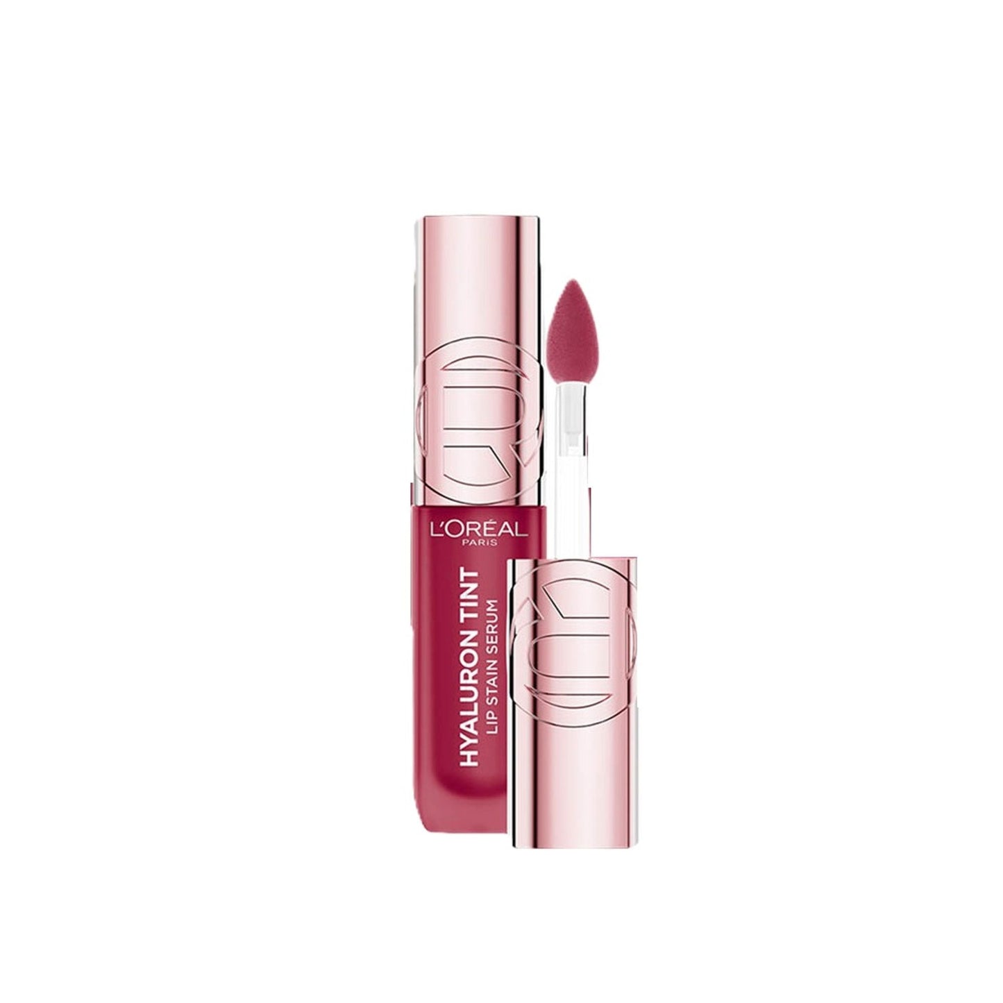 L'Oreal Paris Hyaluron Tint Lip Stain Serum Weightless Color - 490 Berry Jolie