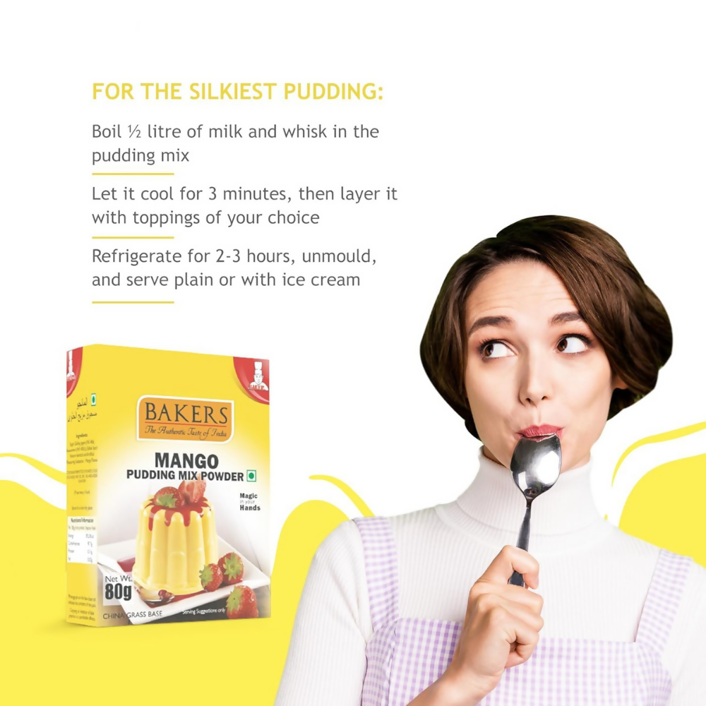 BAKERS Instant Pudding Mix - Mango Flavor