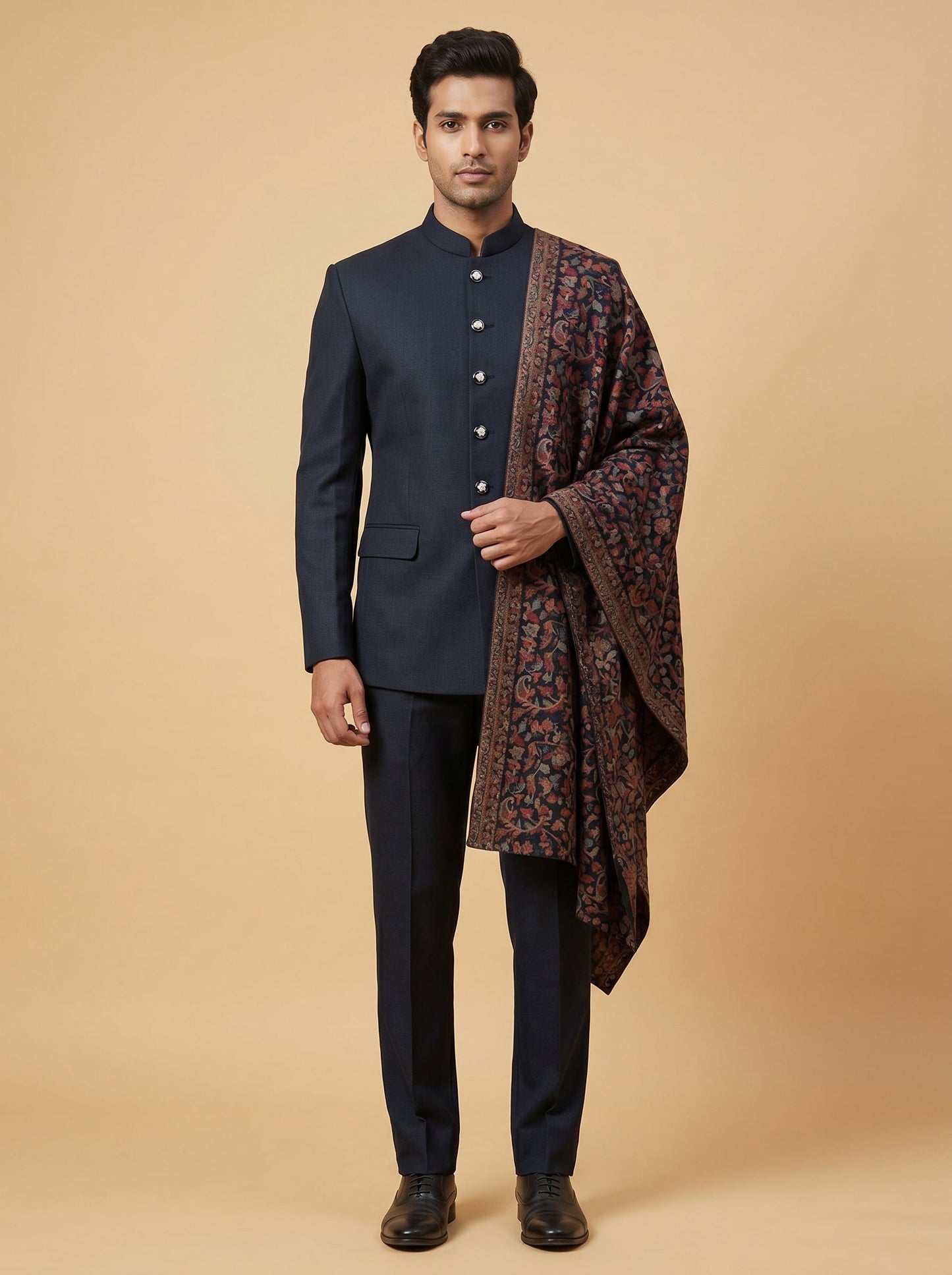 Classic black Jodhpuri
