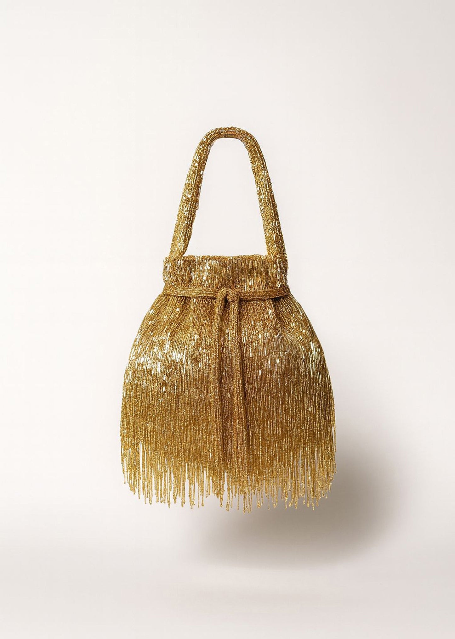 Classic Gold Festive Drawstring Potli